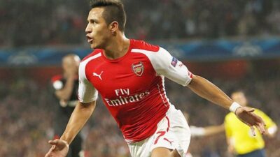 Dua Gol Sanchez ke Gawang Sunderland Hidupkan Asa Arsenal Lolos Liga Champions