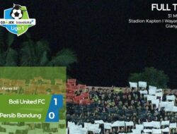 Gol Tunggal Marcos Flores, Buat Persib Derita Kekalahan Perdana