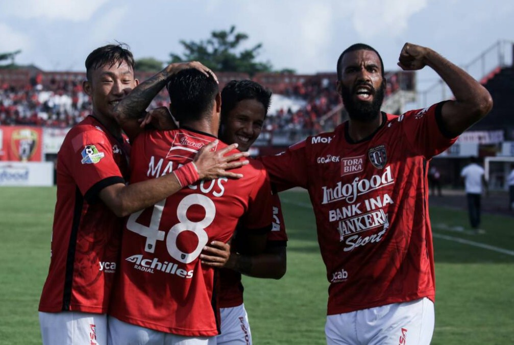 hasil Bali United vs Semen Padang skor akhir 2-0