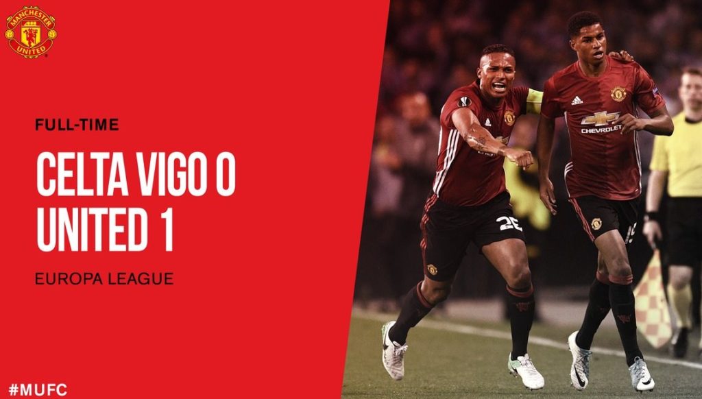 hasil Celta Vigo vs MU skor akhir 0-1 hasil semifinal Liga Eropa tadi malam
