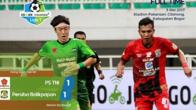 Persiba Tahan Imbang PS TNI pada Pekan ke 4 Liga 1 Hari Ini