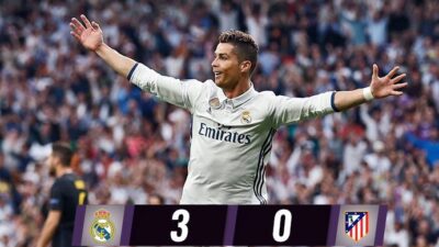 Hattrick CR7 Bawa Real Madrid Ungguli Atletico Madrid di Semifinal Liga Champions Tadi malam