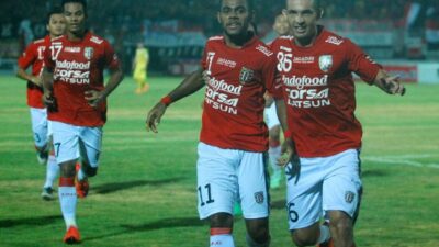Bermain 10 Orang, Borneo FC Dibantai Bali United Tiga Gol Tanpa Balas