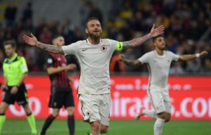 Roma Permalukan AC Milan di San Siro dengan Skor 1-4