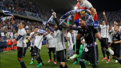 Meski Barcelona Menang, Real Madrid Segel Juara Liga Spanyol 2016/2017