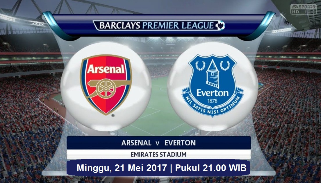 live streaming Arsenal vs Everton siaran langsung Liga inggris malam ini