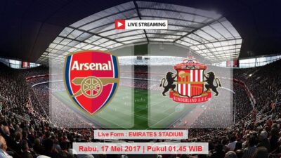 Live Streaming Arsenal vs Sunderland, Siaran Langsung Liga Inggris Malam Ini