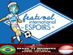 Live Streaming Brasil vs Indonesia, Siaran Langsung Toulon Tournament Malam Ini