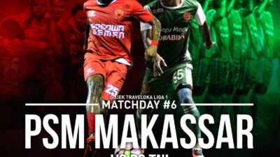 Live Streaming PS TNI vs PSM Makasar, Siaran Langsung Liga 1 Hari Ini