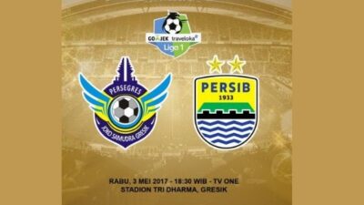 live streaming persegres vs Persib siaran langsung Liga 1 hari ini di TV one