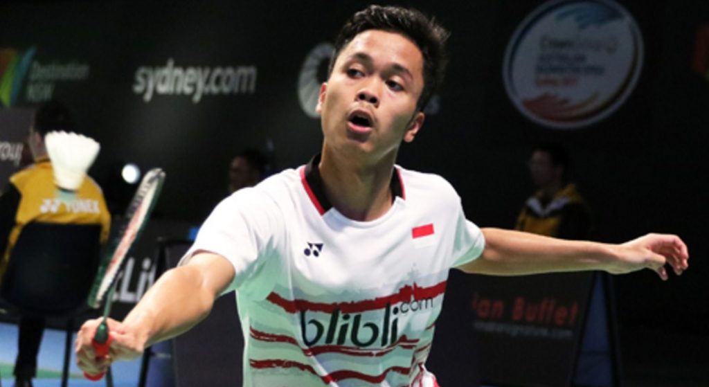 Jan O Jorgensen Mundur, Anthony Ginting Tembus Babak Kedua Australia Open 2017