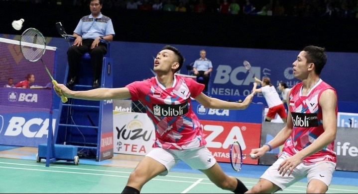 hasil perempat final Indonesia Open 2017