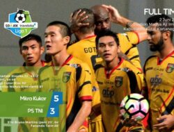 Diwarnai 8 Gol, Mitra Kukar Paksa PS TNI Pulang dengan Tangan Hampa