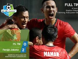 Sepasang Gol Persija, Permalukan PS TNI di Pakansari