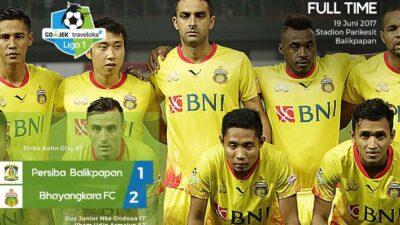 Kalah Jumlah Pemain, Bhayangkara FC Permalukan Persiba Balikpapan