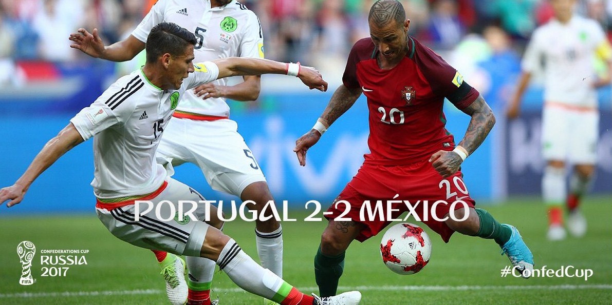 hasil Portugal vs Meksiko skor akhir 2-2