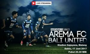 Live Streaming Arema vs Bali United, Siaran Langsung Liga 1 Malam Ini