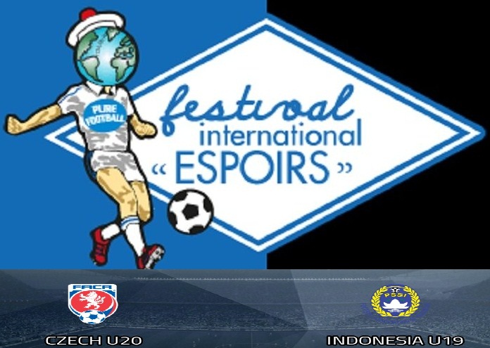 live streaming Ceko vs Indonesia, siaran langsung Toulon Tournament malam ini