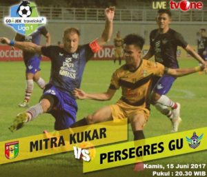 Live Streaming Mitra Kukar vs Persegres Gresik United, Siaran Langsung Liga 1 Malam Ini