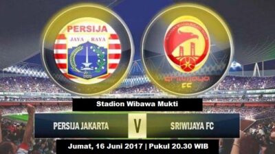 Live Streaming Persija vs Sriwijaya FC, Siaran Langsung Liga 1 Malam Ini