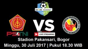 TV Online – Live Streaming PS TNI vs Semen Padang, Siaran Langsung Liga 1 Hari Ini Minggu, 30/7/2017