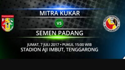 TV Online – Live Streaming Mitra Kukar vs Semen Padang, Siaran Langsung Liga 1 Hari Ini
