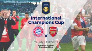 TV Online – Live Streaming Bayern Munchen vs Arsenal, Siaran Langsung ICC Hari Ini, Rabu 19/7/2017