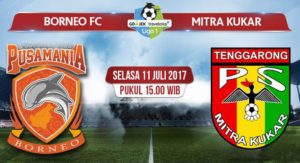 TV Online – Live Streaming Borneo FC vs Mitra Kukar, Siaran Langsung Liga 1 Hari Ini, Selasa 11/7/2017