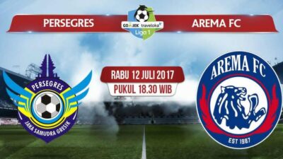 TV Online – Live Streaming Persegres Gresik United vs Arema, Siaran Langsung Liga 1 Hari Ini, Rabu 12/7/2017