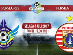 TV Online – Live Streaming Persegres Gresik United vs Persija, Siaran Langsung Liga 1 Hari Ini, Selasa 4/7/2017