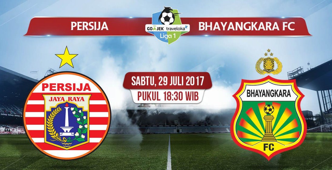 Live Streaming Persija vs Bhayangkara FC, siaran langsung liga 1 hari ini di TV One
