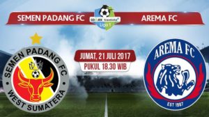 TV Online – Live Streaming Semen Padang vs Arema, Siaran Langsung Liga 1 Hari Ini, Jumat 21/7/2017