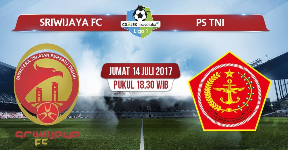 live streaming Sriwijaya FC Vs PS TNI Siaran langsung liga 1 hari ini di TV One