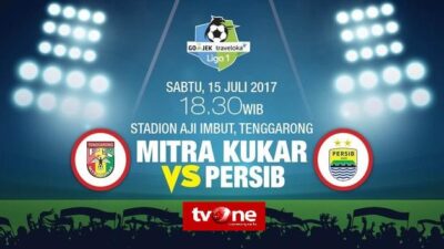 TV Online – Live Streaming Mitra Kukar vs Persib, Siaran Langsung Liga 1 Hari Ini, Sabtu 15/7/2017