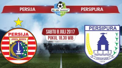 live streaming persija vs Persipura, siaran langsung liga 1 hari ini di TV One