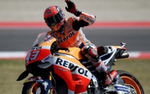 Hasil Kualifikasi MotoGP Brno, Ceko : Marquez Pole Position, Rossi dan Pedrosa Menempel
