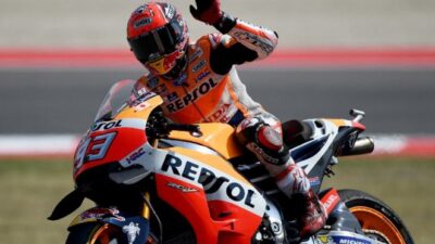 Hasil Kualifikasi MotoGP Brno, Ceko : Marquez Pole Position, Rossi dan Pedrosa Menempel