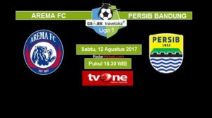 TV Online – Live Streaming Arema vs Persib, Siaran Langsung Liga 1 Hari Ini, Sabtu 12/8/2017
