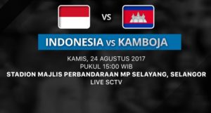 Jadwal Live Streaming Indonesia vs Kamboja, Siaran Langsung Sea Games Hari Ini, Kamis 24/8/2017
