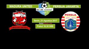 TV Online – Live Streaming Madura United vs Persija, Siaran Langsung Liga 1 Hari Ini, Senin 21/8/2017