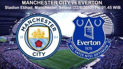 Live Streaming Manchester City vs Everton, siaran langsung liga Inggris malam ini