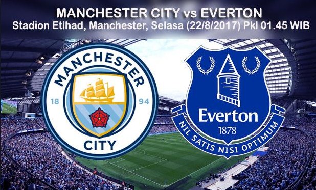 Live Streaming Manchester City vs Everton, siaran langsung liga Inggris malam ini