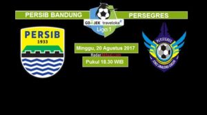 Siaran Langsung – Live Streaming Persib vs Persegres Gresik United, Liga 1 Hari Ini, Minggu 20/8/2017