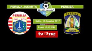 TV Online – Live Streaming Persija vs Persiba, Siaran Langsung Liga 1 Hari Ini, Sabtu 12/8/2017
