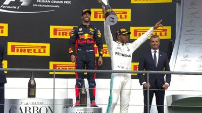 Hasil F1 Belgia dan klasemen F1 terbaru