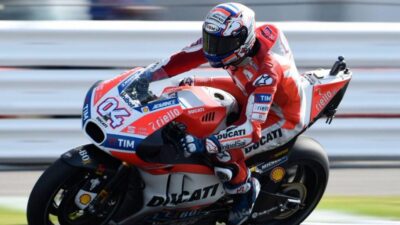 Klasemen MotoGP Silverstone : Gagal Finish di GP Inggris, Marquez Dikudeta Dovizioso