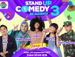 Hasil SUCA 3 Tadi Malam : Komika yang  Gantung Mic Grup 1 Top 25 Besar SUCA 3, Rabu 20 September 2017