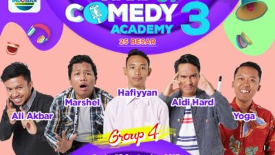 komika yang gantung mic di grup 4 SUCA 3 Top 25 besar tadi malam, Senin 25 September 2017
