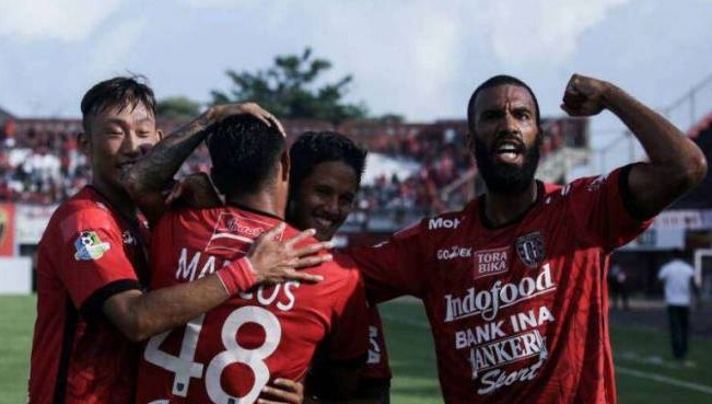 Hasil Bali United vs Perseru skor akhir liga 1 malam ini