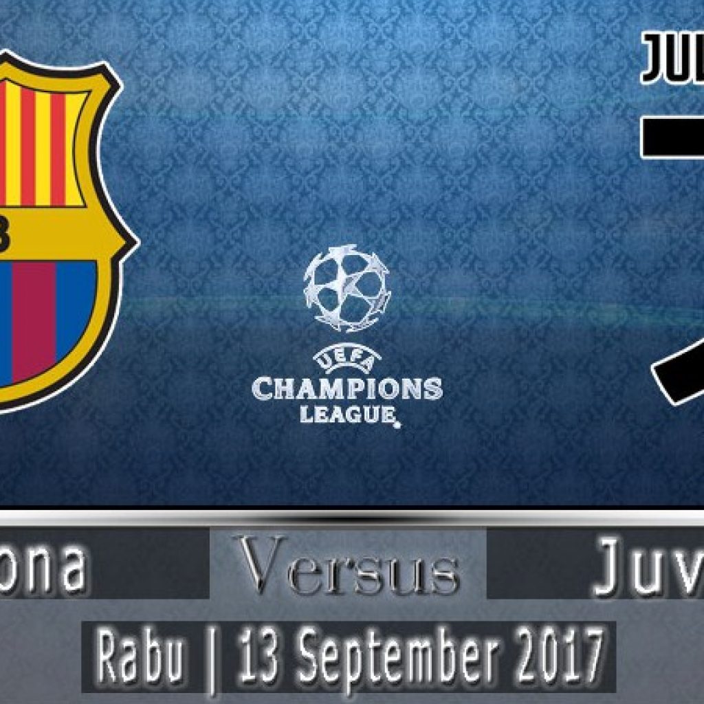 Live Streaming Barcelona vs Juventus, siaran langsung Liga Champions malam ini di SCTV